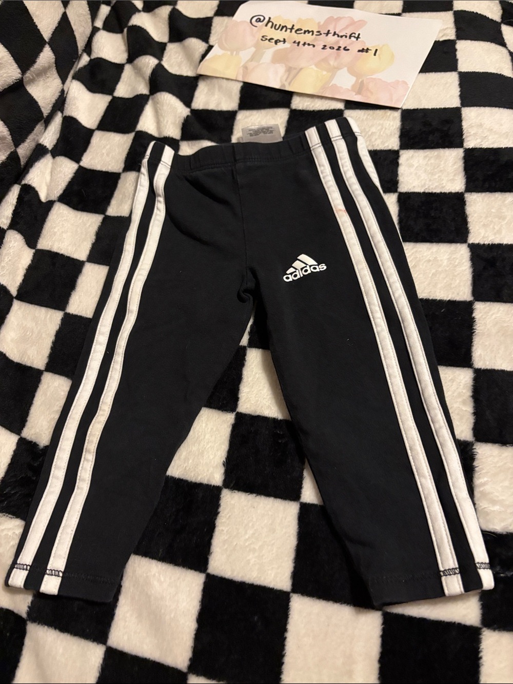 Free on bundle 2T Adidas leggings stained